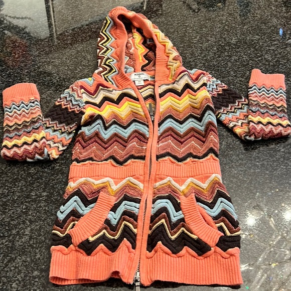 Missoni for Target Other - Missoni x Target zip cardigan, Size XS girls